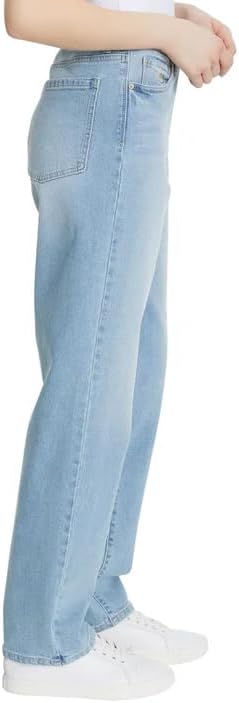 Gloria Vanderbilt Women’s Straight Leg Relaxed Fit Cotton Stretch Jean - Image 2