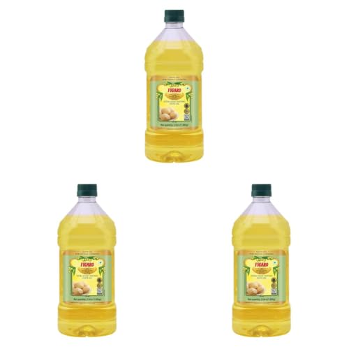 Image of Figaro Extra Light Tasting Olive Oil- Ideal for All Indian Cooking- Suitable for Deep Frying- Imported from Spain- 2L (Pack of 3)