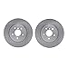 Dynamic Friction Company Rear Brake Rotors 6002-20033