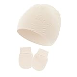 Peut protéger la tête de bébé contre le froid, tandis que les moufles peuvent protéger le visage des rayures