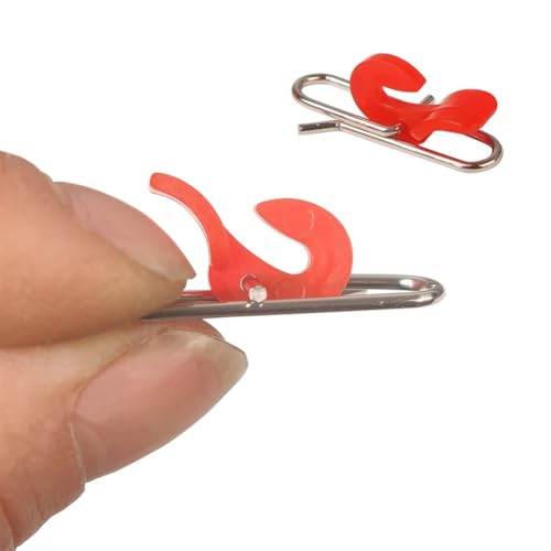 Set de 20 clips de cebo para pesca de mar en 3 colores miniatura 5