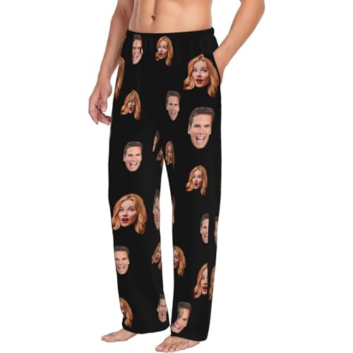 Personalized Pajamas Pants For Men Custom Funny Pajama Pants Pajama Bottoms Sleepwear With Photo Face Text3