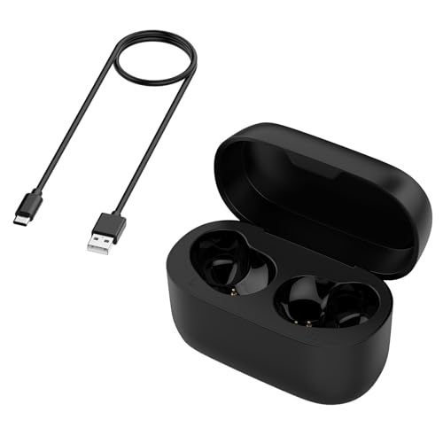 600mAh Earphones Charging Case Charger Box with Charging Cable for Jabra Elite 75T Headset