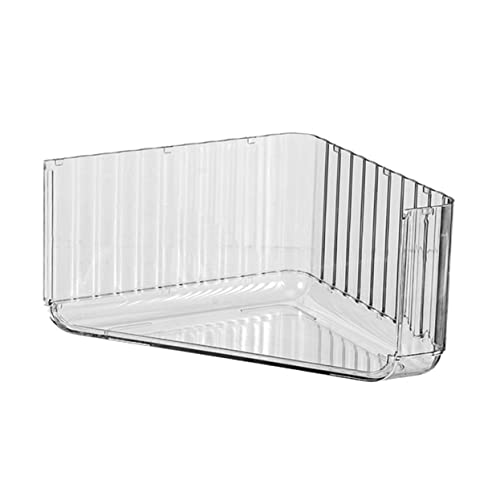 HOODANCOS Simple Style Display Shelf Acrylic Figurine Stand Multi-functional Storage Rack for Home Decor Office