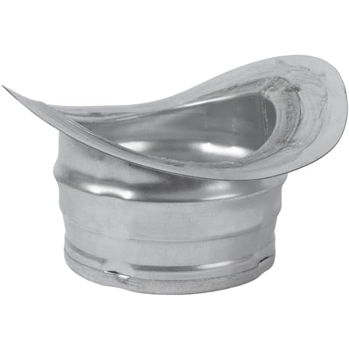 Repa Market Round Saddle Take Off For 6'' Inch Duct - 3'' Outlet Branch Extension - 90 Degree Splitter - Vent Duct Transition - Round Easy-Fit Galvanized Steel Hvac Takeoff Ducting thumb #6
