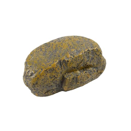 Fake Rock Key Safe – Realistic Stone Appearance for Outdoor Key Storage | Waterproof Geocaching Hideout, Garden Security (A)