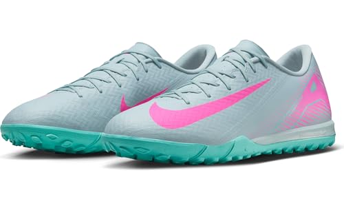 Nike Mercurial Vapor 16 Academy TF Low-Top Soccer Shoes (FQ8449-301, Ocean Cube/Pink Blast)2
