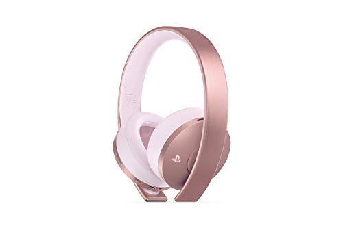 PlayStation Gold Wireless Headset Rose Gold - PlayStation 4 (Renewed)