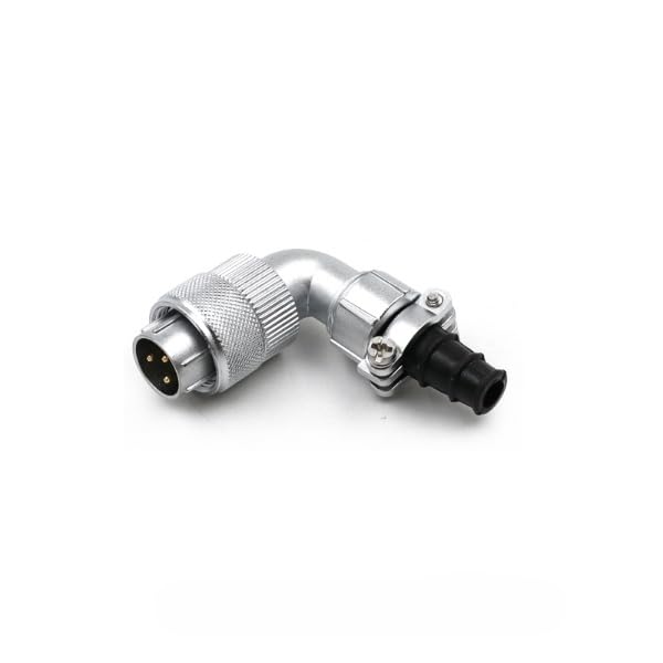 WF16 3pin Waterproof Aviation Male Plug and Female Socket TV/Z Right Angle Connector