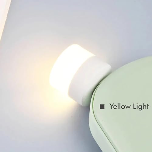 Image of Mini USB Led Light | Plug in Night Light Bulb | USB Light for Laptop | Portable USB Led Lamp | Portable Lights for Powerbank,Reading,Emergency Use (4 Pcs)