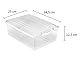 BranQ - Home essential Schuhbox Shoe Box mit Belüftungshaltelöcher und Deckel Kunststoff, 8l, Set von 3 Stück