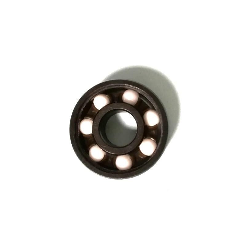 Rodamientos, 10 Uds 608RS bola de cerámica rodamiento rueda patín en línea ABEC 11 monopatín antioxidante 608 RS eje 8x22x7mm,Durabilidad mejorada(2)