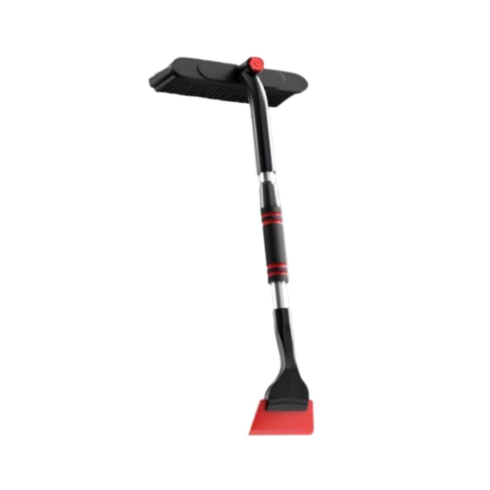 Cepillo de Limpieza de Nieve portátil de Acero Inoxidable y raspador de Hielo Compatible con vehículos(2 in 1)