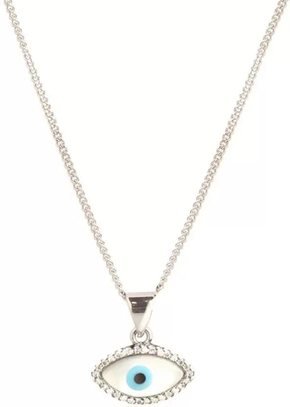 Turkish Evil Eye Pendant Chain Necklace for Women-image-37