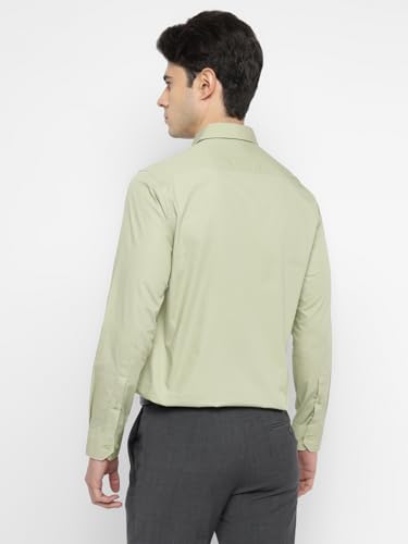 Image of Allen Cooper Solid Shirts for Men - 100% Cotton Comfort Fit Casual and Formal Shirt - Breathable, Soft, Classic Style (Multiple Colors)