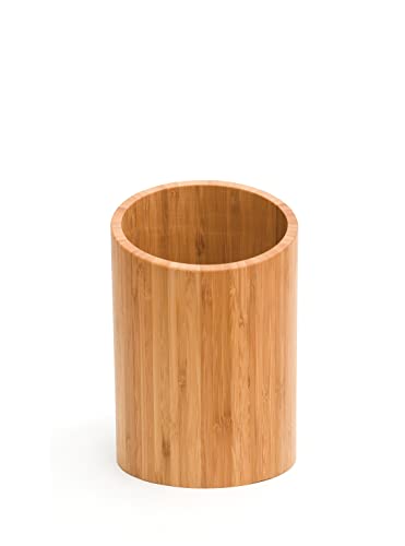 Lipper International 8827 Bamboo Wood Kitchen Tool Holder 5-1/2 x 8