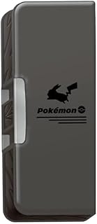 ショウワノート ポケットモンスター 筆箱 うす型ふでばこ 両面開き 黒 シンプルシリーズ 367729802