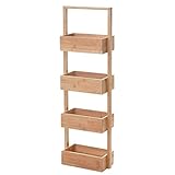 Dimensionen (HxLxB): 88,5x15x28,5cm | Material: Bambus | Farbe: Hellbraun