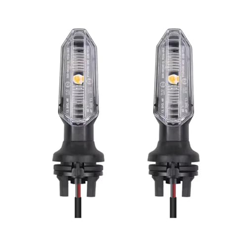 Clignotants de moto 12V à défilement LED transparents pour Honda CB250 Twister Titan