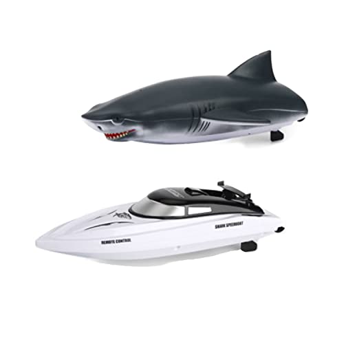 Jupiter Creations Sharkboat R/C 2.4G, Multicolor
