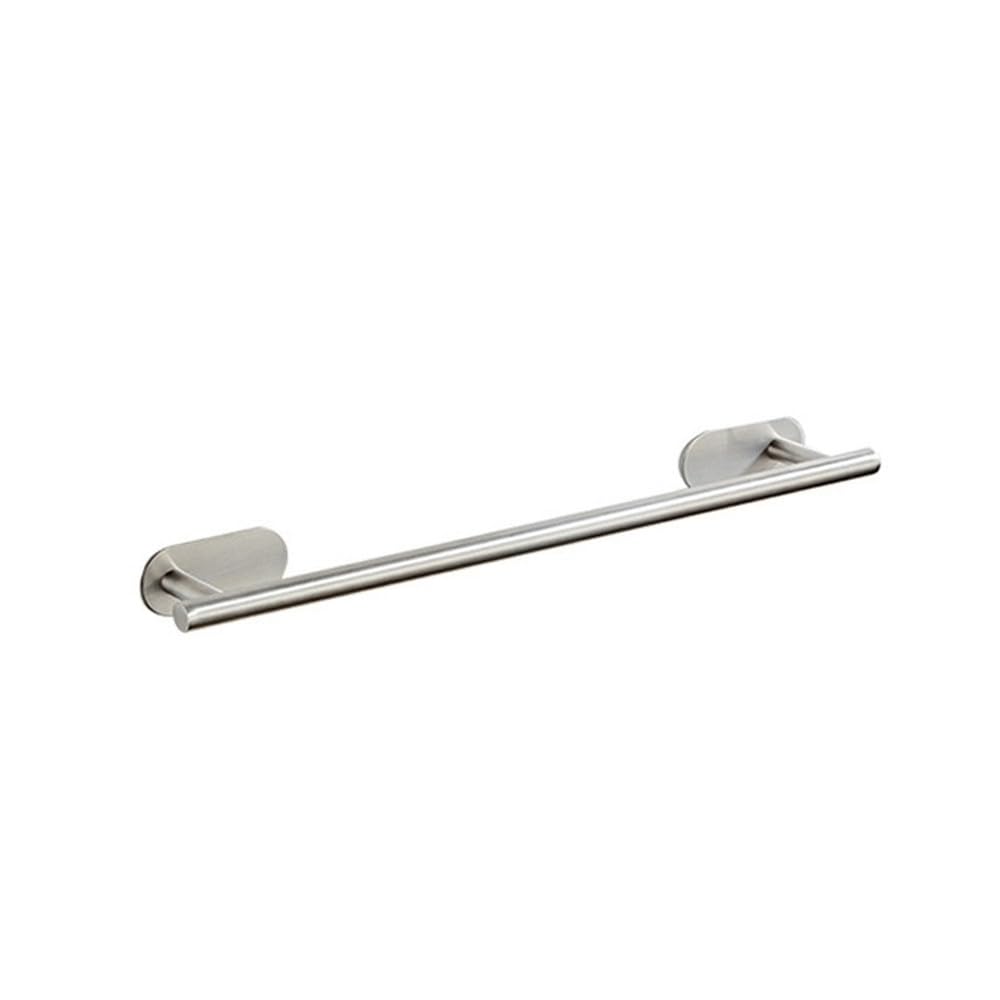 Vvw&Liu A50cm 40Cm 50Cm Stainless Steel Bathroom Towel Rack Self Adhesive Wall-Mounted Bathroom Towel Shelf Holder Balcony Towel Shelf Hang