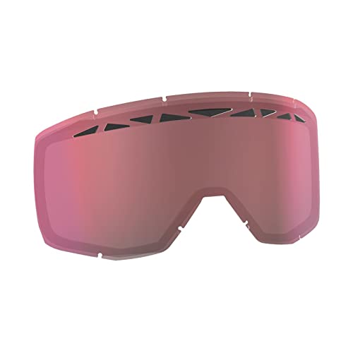 Scott Usa Lenses For Primal/ Hustle/ Split Series Goggles (One Size Fits Most, Rose)