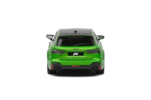 Audi Rs6-R verde escala 1:43 Motor city classics miniatura 4