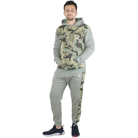 Bahob Men's Full Sleeve Tracksuit Set Cover