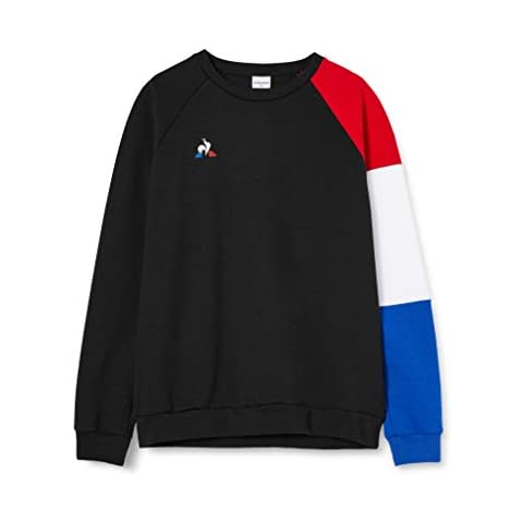 Le Coq Sportif Men's Black Sweatshirt Cover