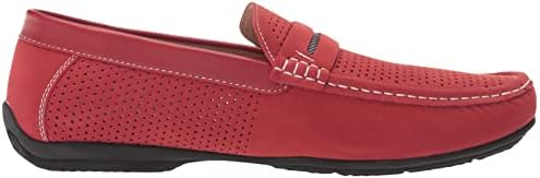 Stacy Adams Men's Corby Slip On Driving Style Loafer, RED, 13 | Image 5