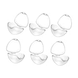 VANZACK 6 piezas Estuche para Chupetes Unidades Caja Protectora Portátil para Almacenamiento Higiénico Práctico y Compacto para Viaje y Hogar