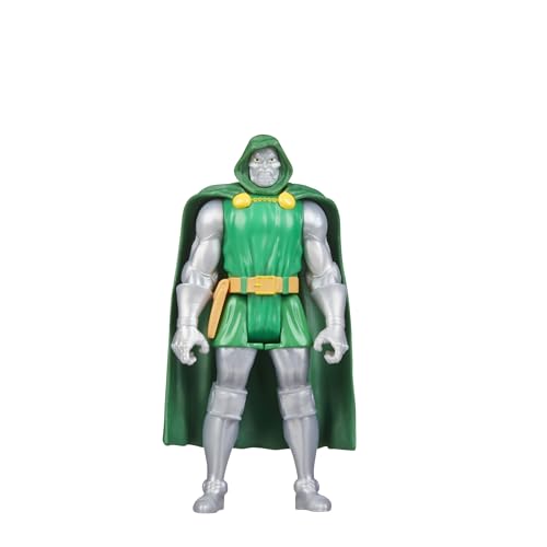 Hasbro   Marvel Legends Series   Figura de Doctor Muerte de 9,5 cm   Colección Retro 375