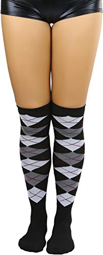 Image of ToBeInStyle Women's Acrylic Knee High Print Socks