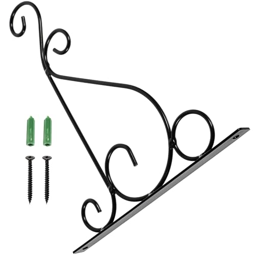 BEBEMOKO Soporte De Pared para Plantas Colgantes Gancho De para Macetas y Cestas Decoración De Jardín y Hogar Ideal para Flores y Luces De Crecimiento 1 Pcs