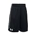 Under Armour Boys' Eliminator Shorts, Black/Black, Youth Large