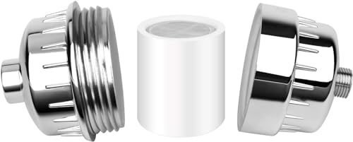Image of FEELSO FE-15 PRO 15-Stage Replacement Premium Filter Cartridge 1-Pack (No Housing), Compatible with Any Shower Filter of Similar Design Universal High Output((Pack of 1) - 15 Stage Cartridge)