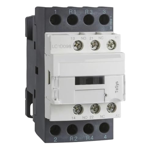 Contacteur tripolaire 220V CA 3P LC1D38 bobine 380V triphasé