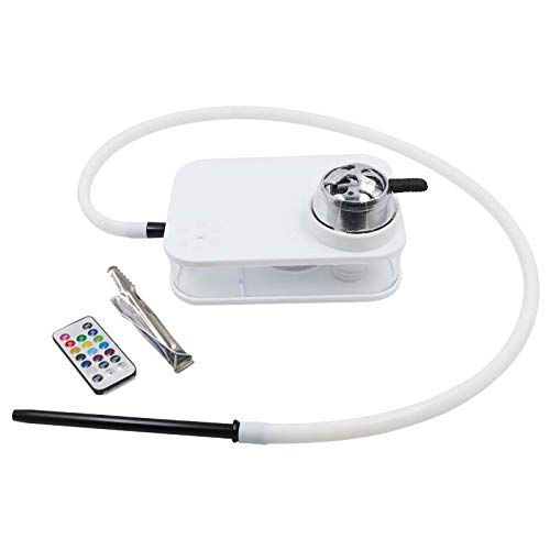 Buy XMOKE Hookah Portable Led Light car Hookah Set Shisha Silicone Hose