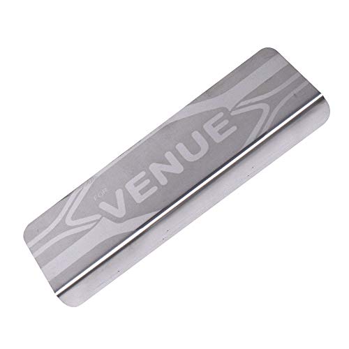 Image of Galio Car Footsteps Scuff Plate Sill Guard Stainless Steel (After-Market) Compatible with Venue ((2019-2021))