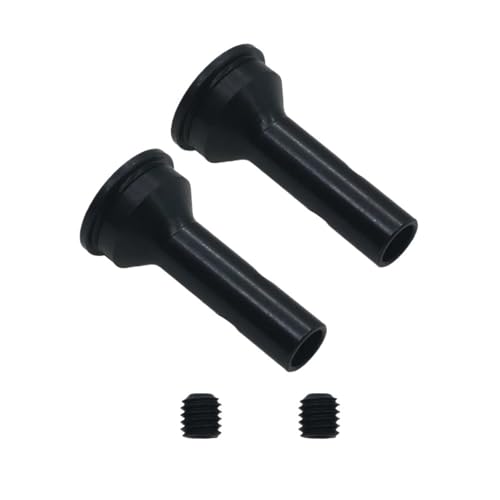 2X #45 for CVD Axle, 8x33.5mm for 1/7 for ARRMA 6S for Felony for Infraction for Limitless for Mojave 1/8 for Typhon 6S for Parts(Black)