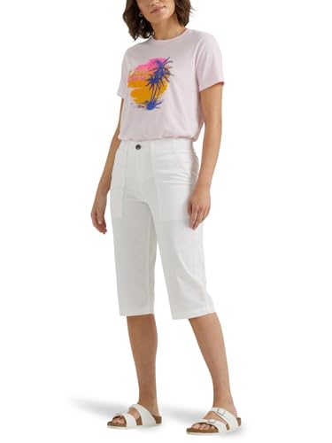 Image of Lee Women's Ultra Lux Comfort with Flex-to-go Utility Skimmer Capri Pant