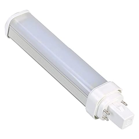 ULIKELED G24Q LED Bulb 11W 1100LM 120V, G24Q 4pin PLC-26W Replacement, 3000K G24Q Base LED Horizontal PL Bulb, (Remove/Bypass The Ballast) Cover