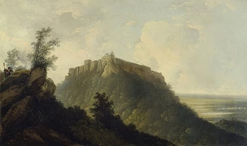Impression d'affiches le Fort de Bidjegur de William Hodges Toile 60x90cm