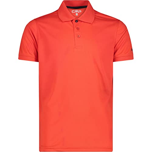 CMP Herren Man Herren Poloshirt, Fire, 52 EU
