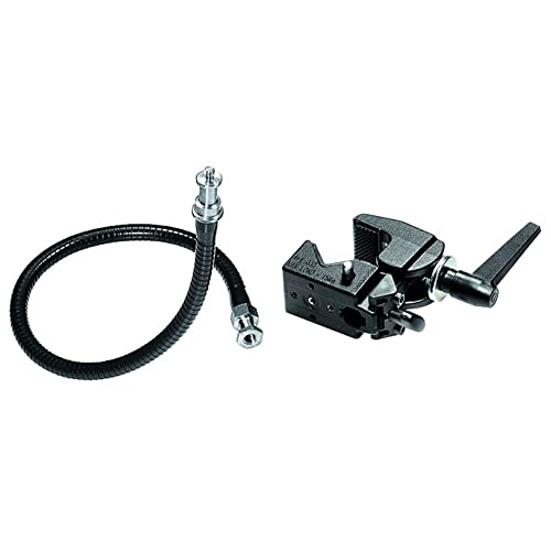 Manfrotto Raccord Flexible rigide et pince 035 Super Clamp ergonomique