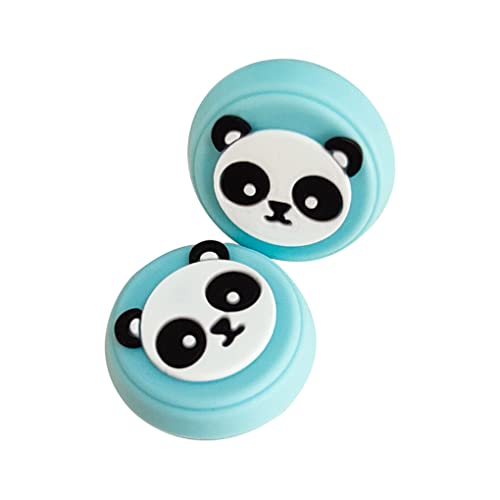 WUIOAUSXN 2 peças Gamepad Thumbstick Capas de Silicone Joystick Punhos antiderrapantes Caps Acessóri