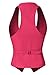 Design by Olivia Women's Dressy Casual Versatile Racerback Vest Tuxedo Suit Waistcoat Fuchsia XS