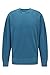 Produktbild BOSS Herren Wefade Sweatshirt aus French Terry mit Rundhalsausschnitt und mehrschichtigem Logo Blau L