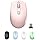 ONE-UP Wireless Mouse, 2.4G, Silent, Computer, USB Nano Receiver for Laptop, Chromebook, PC, Mac, Windows and School Work (Pink)