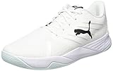 PUMA Unisex Accelerate Pro II Hallenturnschuh, White Black-Nitro Blue-Arctic Ice, 45 EU